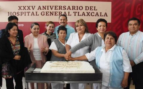 Maléficas de la salud celebran los 35 años del Hospital del ISSSTE