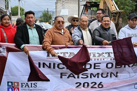 Inicia ayuntamiento de Ixtacuixtla tres obras de agua potable y drenaje imagen 1