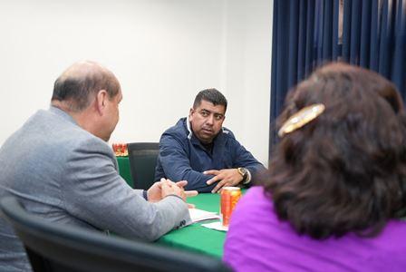 Sostiene diputado Jaciel González reunión con el Instituto de Catastro