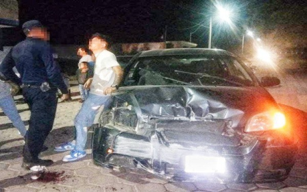 Juniors de Tlaltelulco jugaban arrancones y provocan un accidente