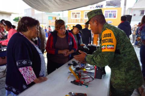 Benefician jornadas de labor social a más de 2,500 ciudadanos de Calpulalpan imagen 2