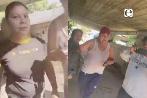 Sindica y presidente de comunidad de Zacatelco pretenden robarse un terreno