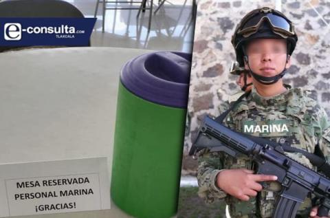 Denuncian supuesto trato especial al personal de la Marina en Tlaxcala