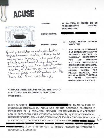 Llaman en redes sociales a dar voto de castigo a Aurora Villeda