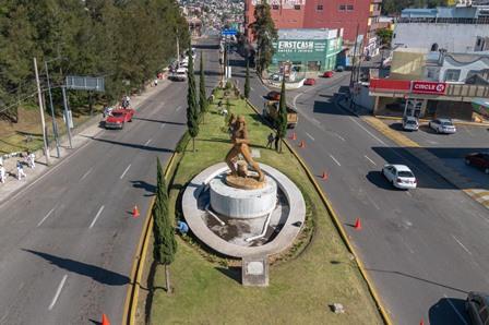 Realiza Ayuntamiento de Tlaxcala limpieza en avenidas de la capital