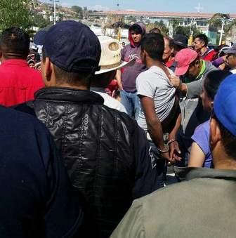 Pretendían pobladores linchar a ladrón en Tetlatlahuca