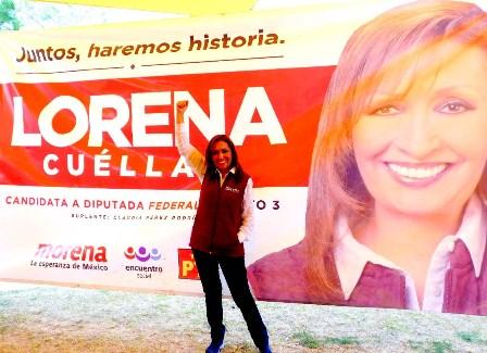 Adversarios de AMLO están desesperados por visita a Tlaxcala: Lorena