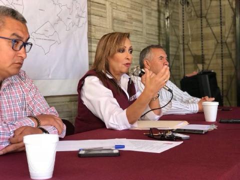 Lorena se pronuncia contra la inseguridad auspiciada por el gobierno