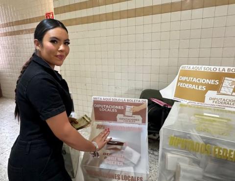 El voto y la participación ciudadana consolidarán la democracia: Lorena Ruiz