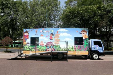Visitó Tlaxcala la ludoteca infantil promoviendo valores