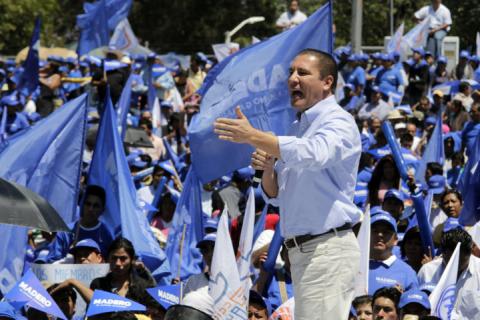 Arriban más de 5 mil militantes del albiazul con Madero imagen 9