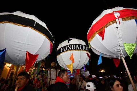 Con gran callejoneada Huamantla vivió una noche mágica llena de música y alegría imagen 7
