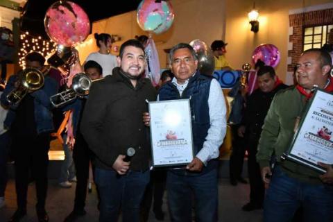 Con gran callejoneada Huamantla vivió una noche mágica llena de música y alegría imagen 5