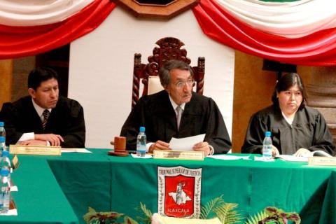 Celebran magistrados del TSJE sesión extraordinaria en Calpulalpan imagen 3