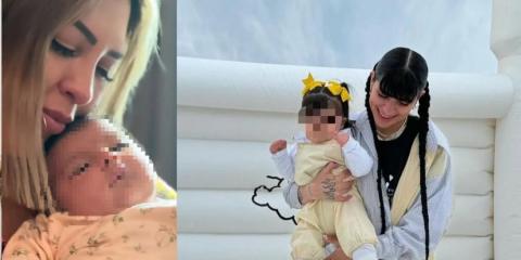 Mamá de Christian Nodal felicita a su nieta por su primer año de vida y Nodal pasea feliz con Angela Aguilar