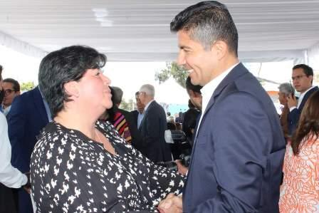 Asiste Maribel Pérez Arenas a informe resultados del alcalde de Puebla