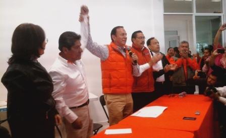 Edilberto Algredo ya es candidato a gobernador de MC