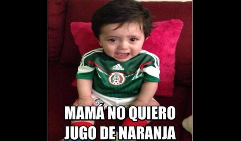 Circulan en las redes sociales memes del partido México-Holanda imagen 10