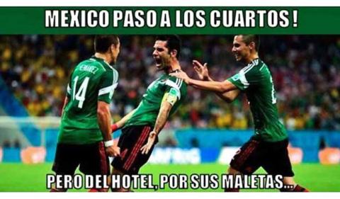 Circulan en las redes sociales memes del partido México-Holanda imagen 3