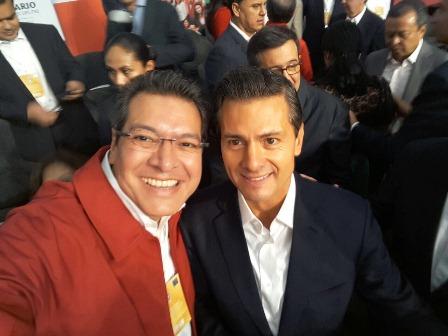 Acude el gobernador Marco Mena al 88 aniversario del PRI imagen 1