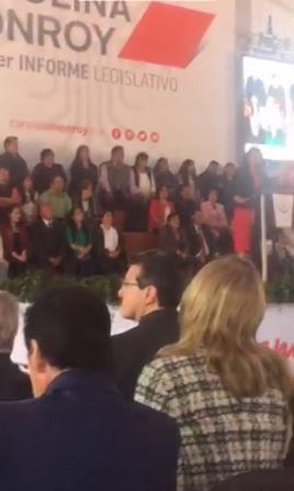 Reaparece Marco Mena en informe legislativo de Monroy imagen 3