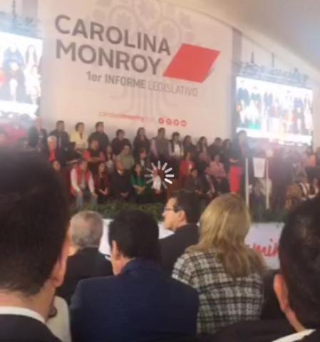 Reaparece Marco Mena en informe legislativo de Monroy imagen 1