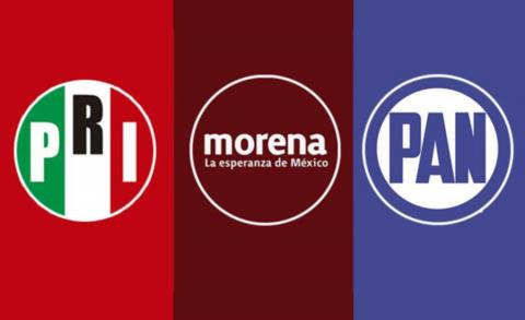 Inconformidad por repartición del botín en alianza del PRI, PAN y Morena