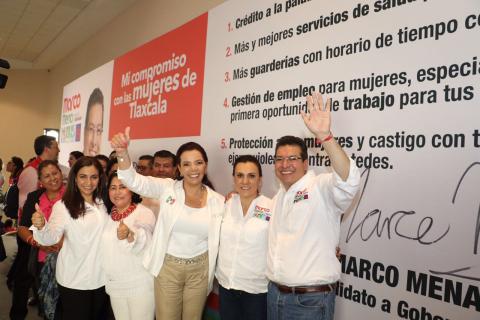 Las mujeres, fuerza invencible que sustenta al PRI: Carolina Monroy