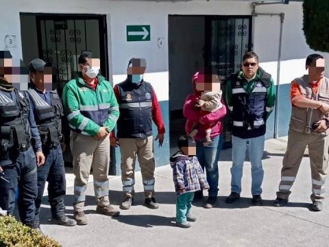 Operativo coordinado permite ubicar en minutos a menor extraviada