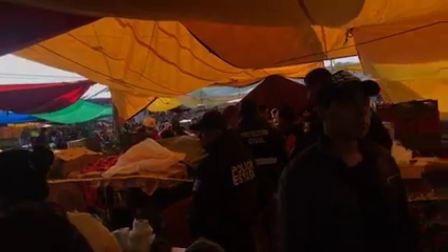 Muere un joven comerciante que acudió al mercado capitalino