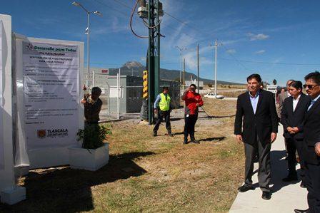 Entrega MGZ obras a empresa para que opere en Tlaxcala