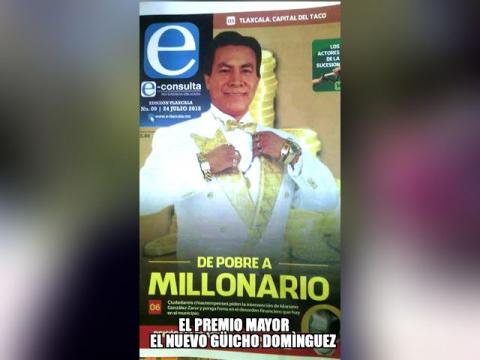 Se roba 60 millones de pesos de Chiautempan y lo premia Camacho