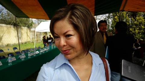 Se presume Minerva Hernández como aliancista y apoya Frente Amplio PAN–PRD