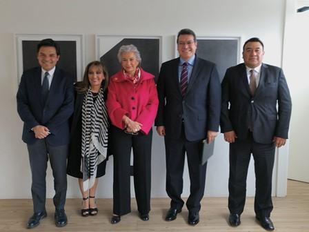 Sostiene Mena reunión con Olga Sánchez del equipo de AMLO
