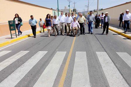 Entrega Mena mejoramiento de imagen urbana de Nanacamilpa imagen 3