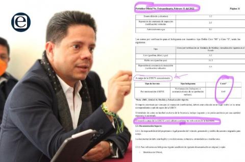 Luis Antonio Ramírez estaría pidiendo mochadas a los centros de verificación