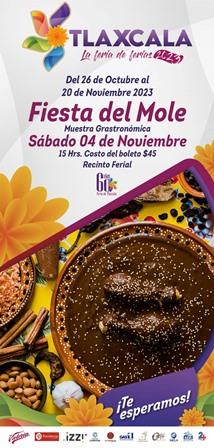 Invita Patronato de la Feria de Tlaxcala a la fiesta del Mole