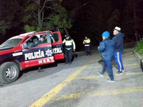 Policía de Montaña localiza a persona extraviada en la Malinche
