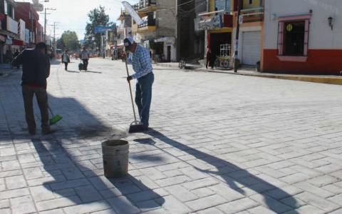 Con obras y acciones estamos mejorando la imagen urbana de Calpulalpan: alcalde imagen 2