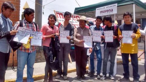 Concluye MPG con éxito gira de afiliación de Morena en Tlaxcala imagen 1