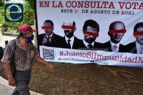 Un total fracaso la Consulta Popular de AMLO para enjuiciar a expresidentes