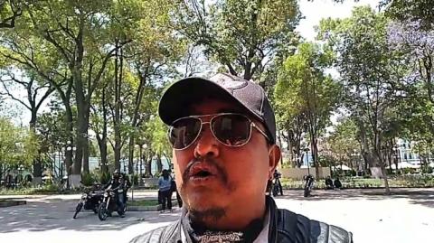 Se manifiestan motociclistas para exigir combate a la delincuencia