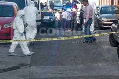 Asesinan a persona en límites entre Tlaxcala y Chiautempan