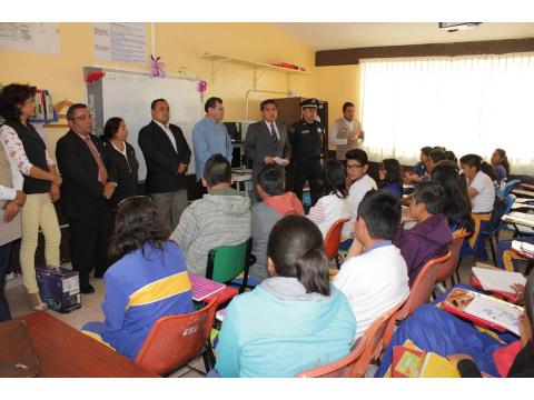 Grupo Multidisciplinario de Prevención al delito atiende Escuelas de Calpulalpan imagen 3