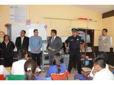 Grupo Multidisciplinario de Prevención al delito atiende Escuelas de Calpulalpan imagen 1