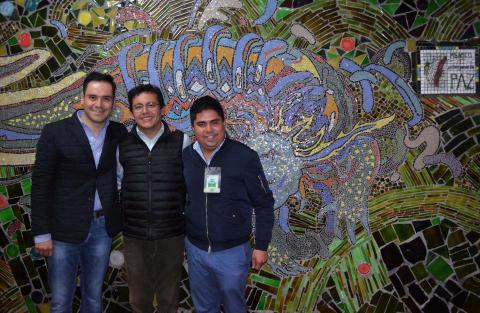 Se inaugura vitro mural denominado el “Ajolote,” coordinado por el Imjuvet
