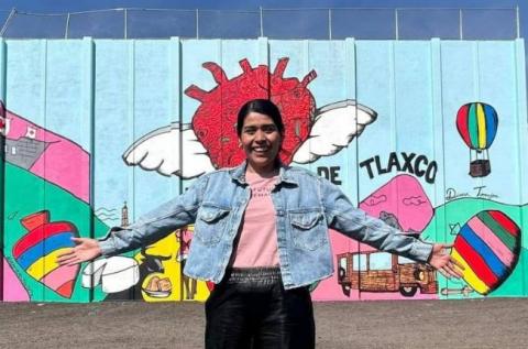 “El mural más grande de Tlaxcala", está en Tlaxco