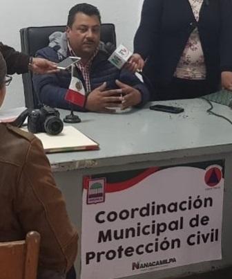 Por temporada de fríos PC municipal activa protocolos en Nanacamilpa imagen 2