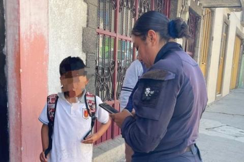 Protegen instituciones del gobierno de Huamantla a dos menores hasta reunirlos con sus familias imagen 2