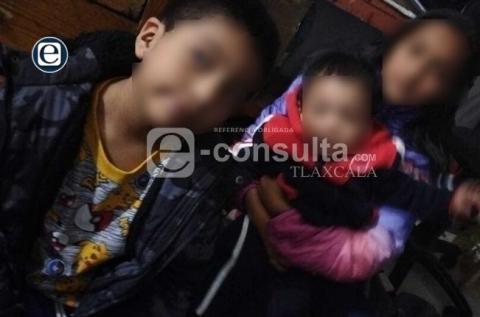 En Tlaxcala localizan a niños secuestrados en Veracruz